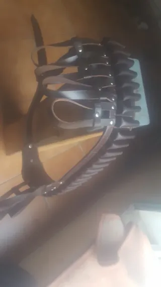 Canana de cuero para cartuchos