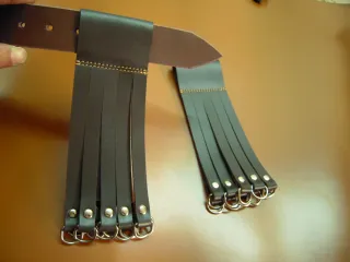 Canana de cuero para cartuchos