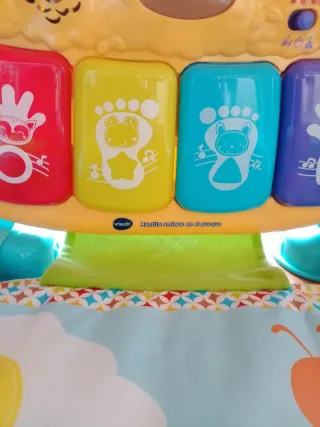 Manta gimnasio Actividades Bebé VTech Árbol Musica