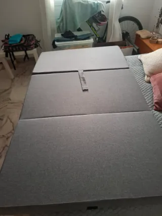 Materassino pieghevole in memory foam e schiuma