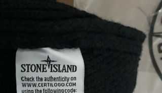 Stone Island Cappello Berretto Invernale Nero