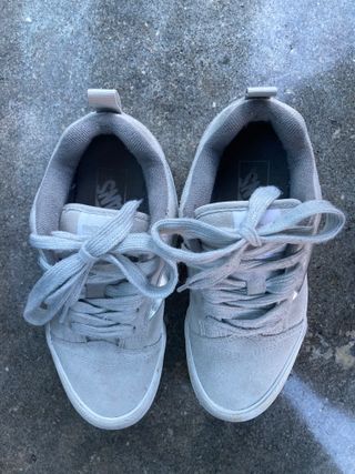 Zapatillas Vans Unisex niño/niña color gris T 36.5