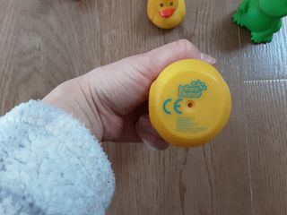 9 figuras de goma para bebé