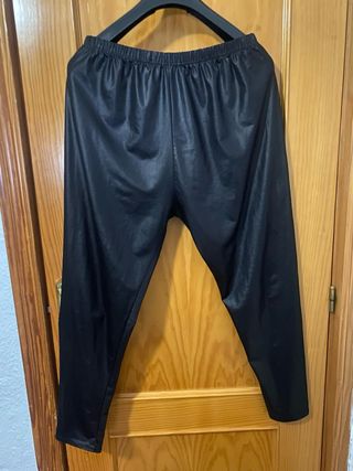 Top lentejuelas plateado talla 50