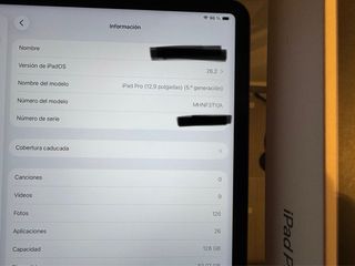 iPad Pro 12,9 5ª Generación