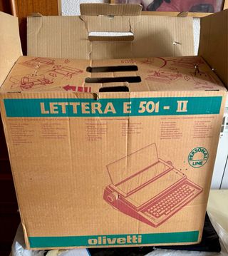 Olivetti Lettera E 501-II Máquina Escribir