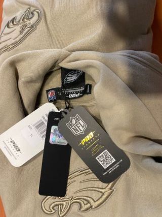 Sudadera NFL Pro Standard Eagles XL Beige