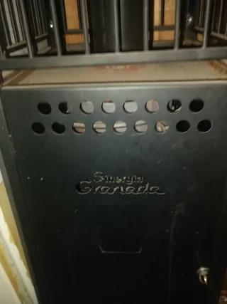 Estufa de pellets exterior