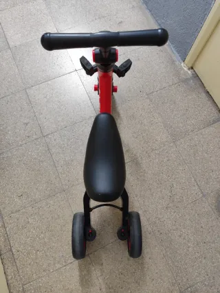 Bicicleta y Triciclo Infantil Rojo Elfin Trike