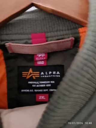 Chaqueta Bomber Alpha Industries MA-1 VF