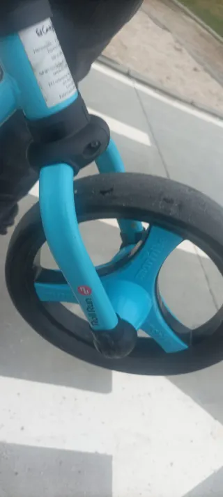Bici de equilibrio azul