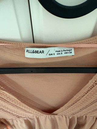 Camiseta Pull&Bear rosa talla XS