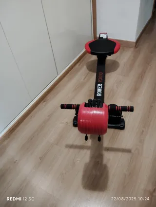 Máquina de remo multifunción plegable