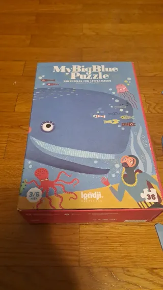 Puzzle Lonji My Big Blue Puzzle