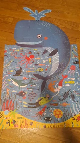 Puzzle Lonji My Big Blue Puzzle