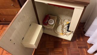 Máquina de coser Alfa con mueble