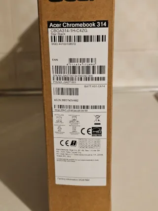 Acer Chromebook 314 Nero