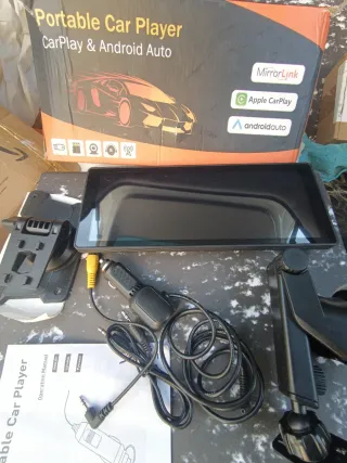 Pantalla Coche CarPlay Android Auto (Al mechero)