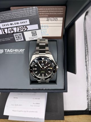 TAG Heuer Aquaracer Calibre 5 Automático