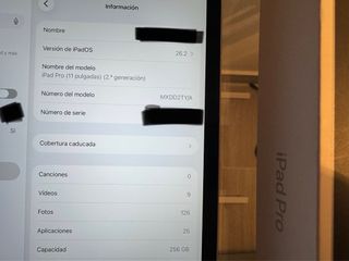 iPad Pro 11 2ª Generación