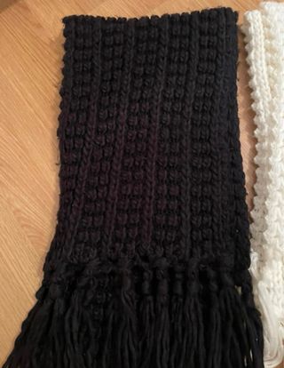 Lote 2 bufandas lana Stradivarius, nuevas