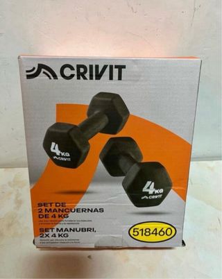 Set Mancuernas 4kg CRIVIT