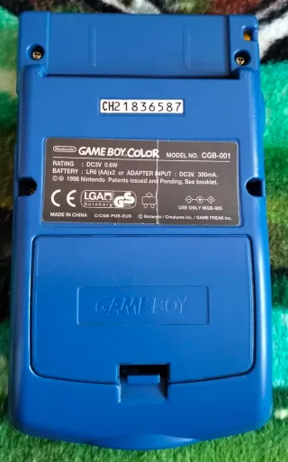 Consola Game Boy Color Edición Pokémon