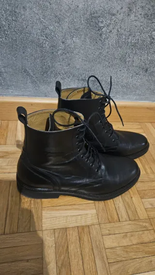 Testoni Ankle Boot Antique Calf Black size 44,5