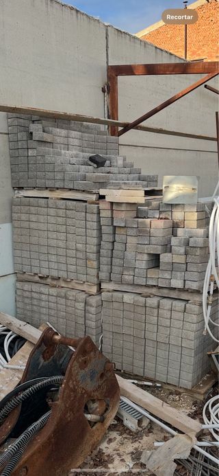 Adoquines grises 4 palets 650