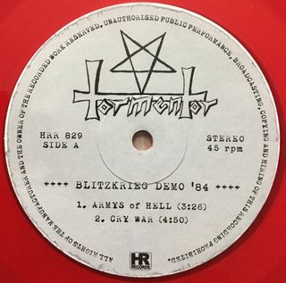 Tormentor (Kreator) – Blitzkrieg Demo '84 Red LP