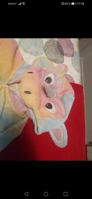 Pijama bata disfraz Unicornio