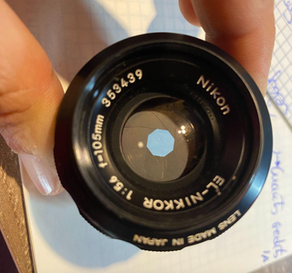 Objetivo Ampliadora NIKKOR EL-NIKKOR 105mm