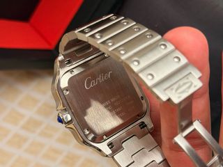 Cartier Santos Reloj de Acero