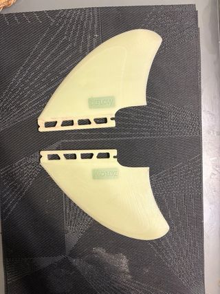 Quillas Twin Fin Dflow Future Palm