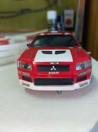 Coche Slot 1/24 Mitsubishi Lancer Rally