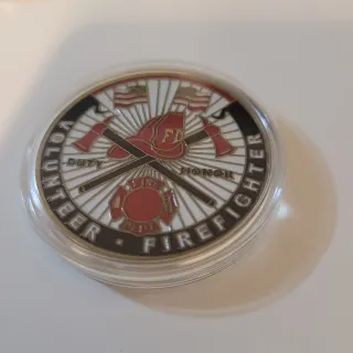 Lote 5 monedas conmemorativas decorativas