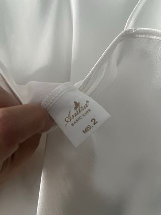 Conjunto Lenceria Novia Blanco