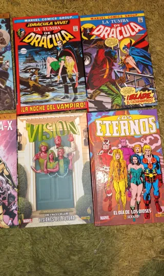 6 comic tapa dura marvel