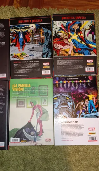 6 comic tapa dura marvel