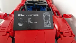 Lego Ferrari Daytona SP3 (Lego no oficial)