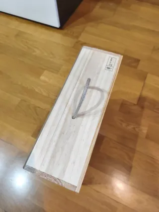 Caja de madera botellero