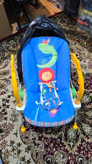 Hamaca para bebé con diseño de animales