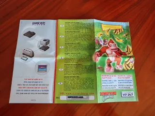 Donkey Kong Country GBA con manual original.