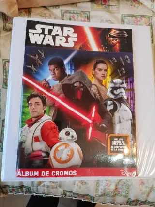 Álbum de Cromos vacío Star Wars