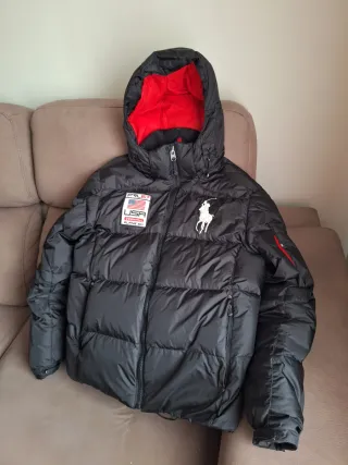 Chaqueta plumas Polo Ralph Lauren Negra Talla L