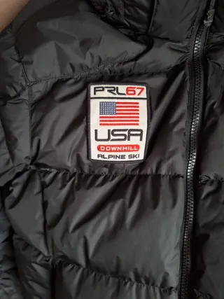 Chaqueta plumas Polo Ralph Lauren Negra Talla L