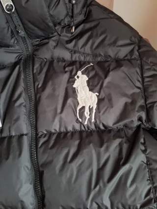 Chaqueta plumas Polo Ralph Lauren Negra Talla L