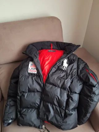 Chaqueta plumas Polo Ralph Lauren Negra Talla L