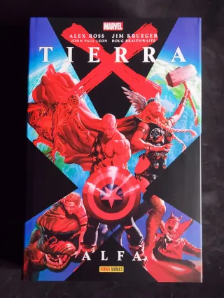 Marvel limited edition omnibus tierra x. alfa