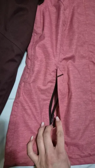 Chaqueta Quechua Rosa y Marrón Talla M